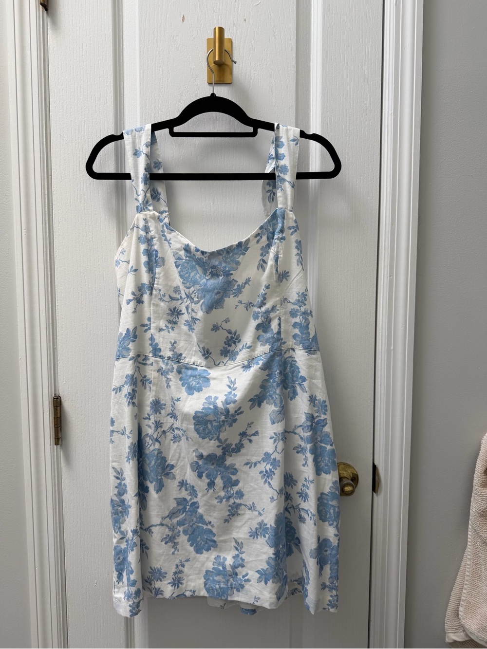 Abercrombie & Fitch XL light blue floral Summer dress
